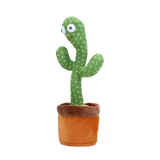 USB Charging Singing and Dancing Children’s Toy Cactus_0